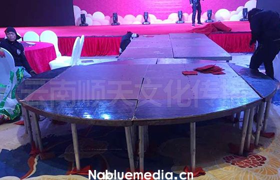 景洪活动舞台搭建公司做活动时所搭建的舞台有哪些规格?(图1) 景洪活动舞台搭建公司